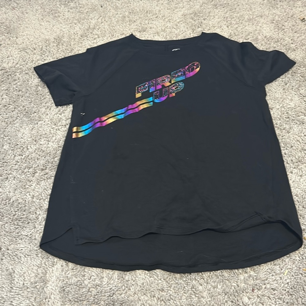 Black with rainbow kids large